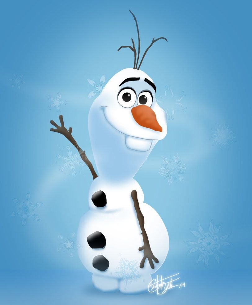 Снеговик Олаф мультфильм
