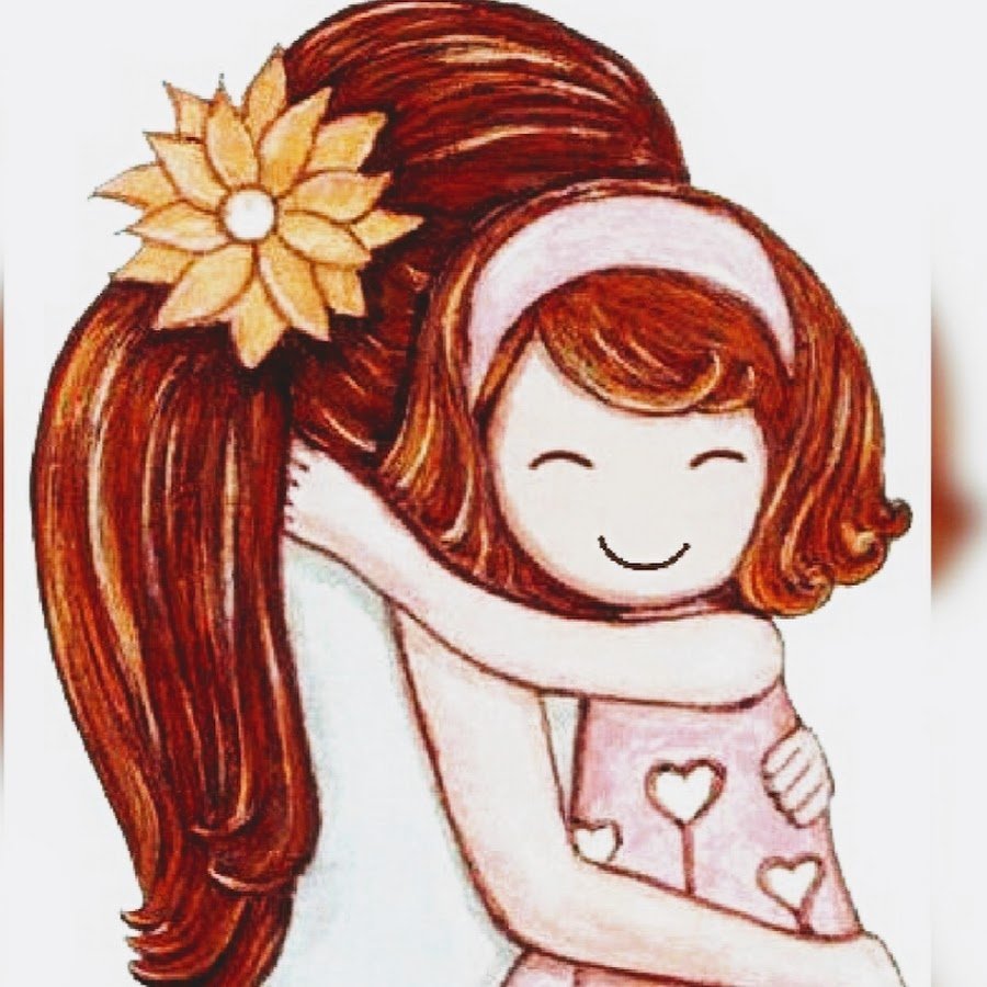 Милый рисунок для мамы