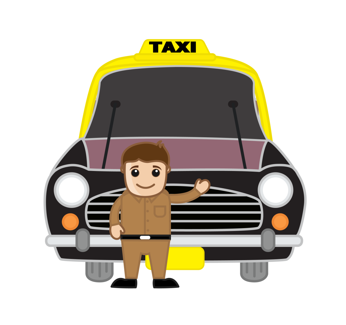 Водитель мультяшный