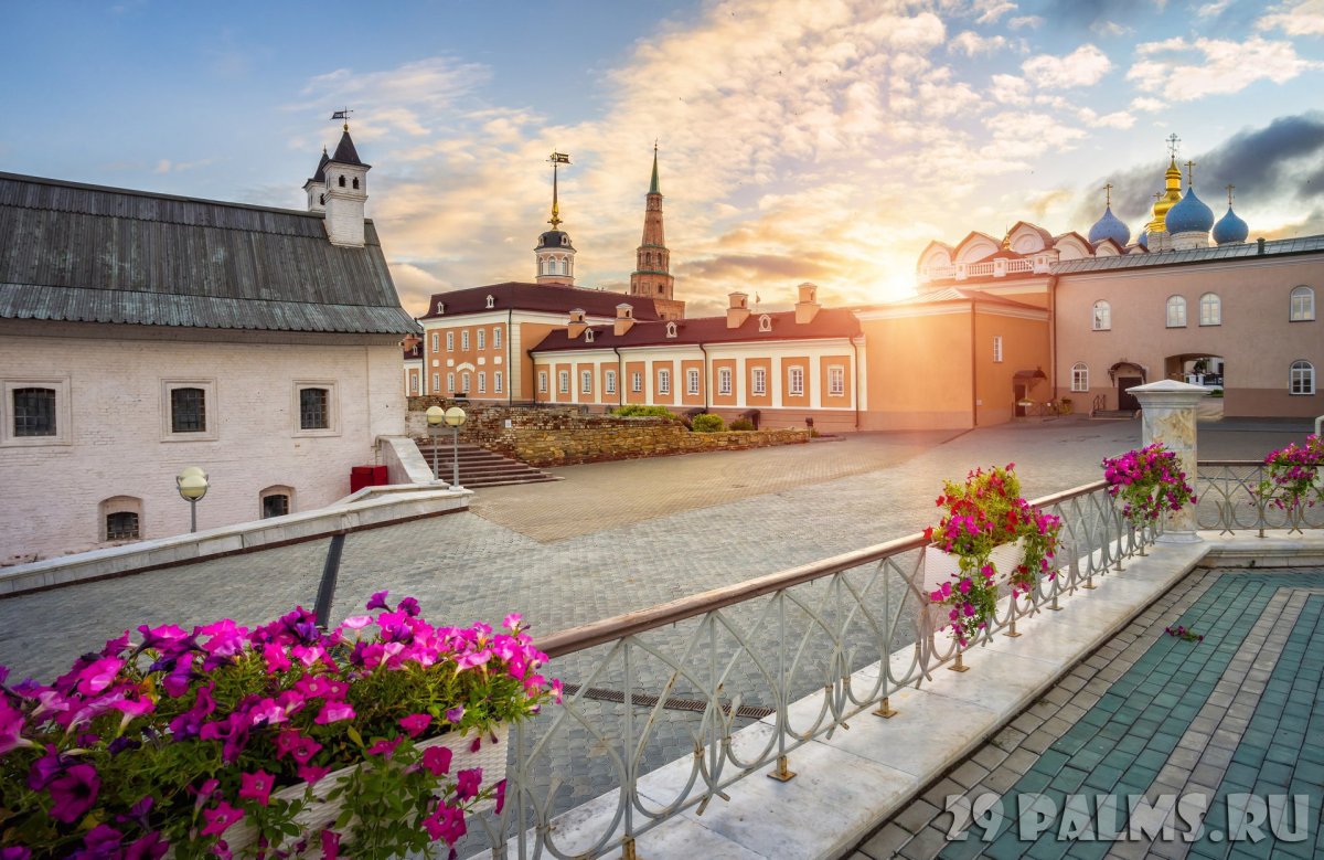 Казань осень Кремль