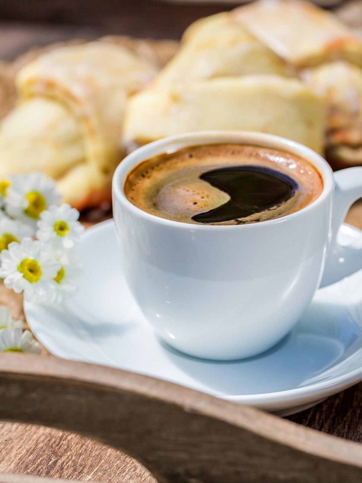 Чашка вкусного кофе