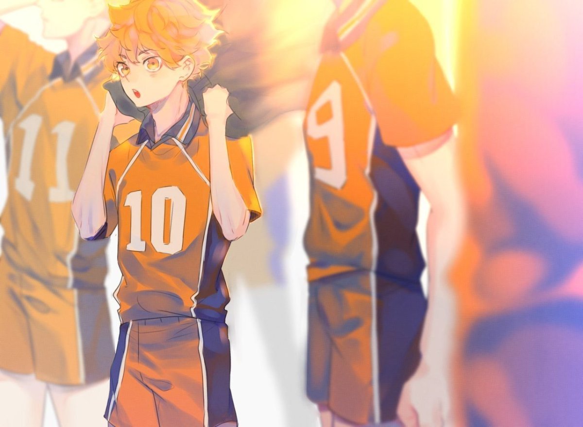 Волейбол аниме Шое Хината
