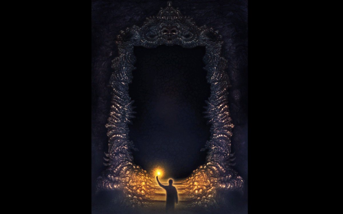 Волшебное черное зеркало