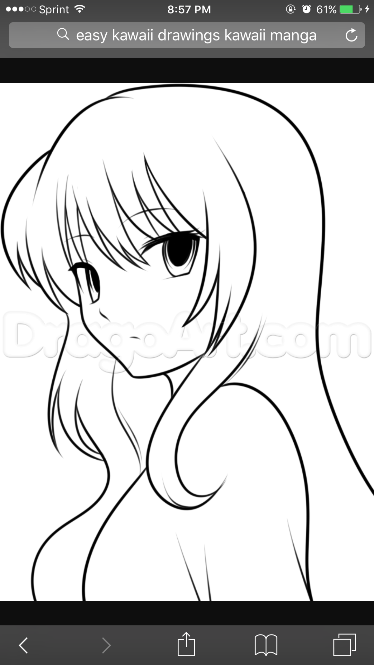 Простые аниме рисунки для срисовки