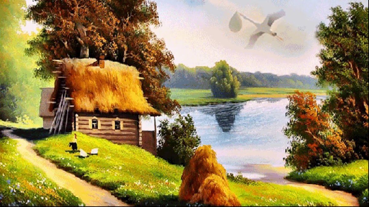 Природа деревня