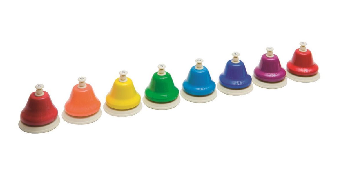 Разноцветные колокольчики для детей