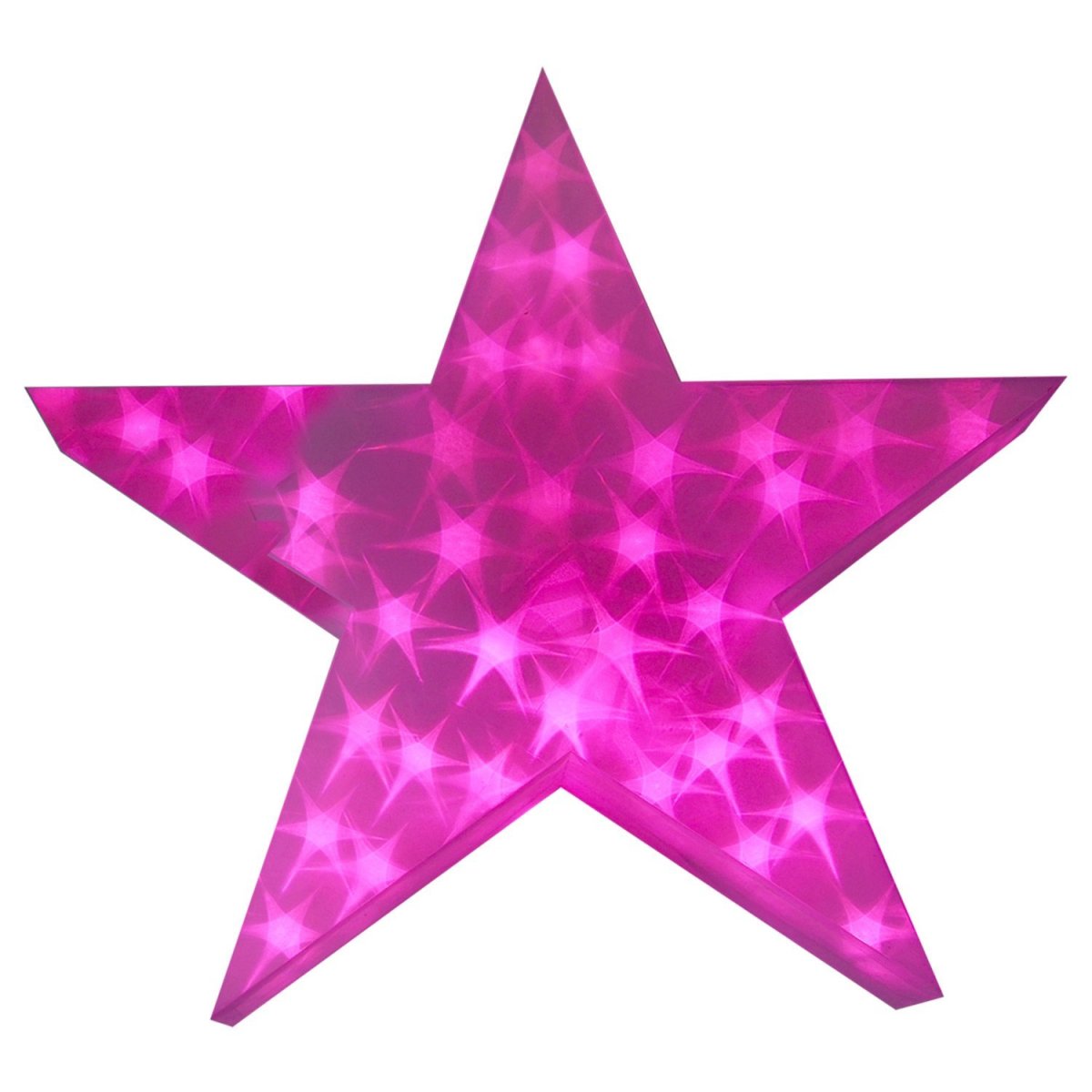 Розовые звездочки