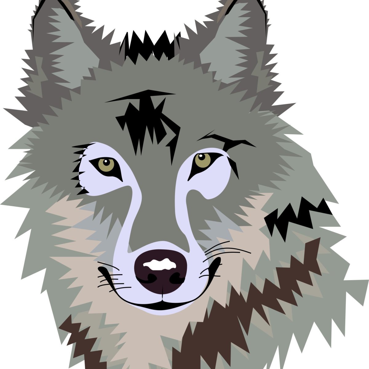 Волк клипарт