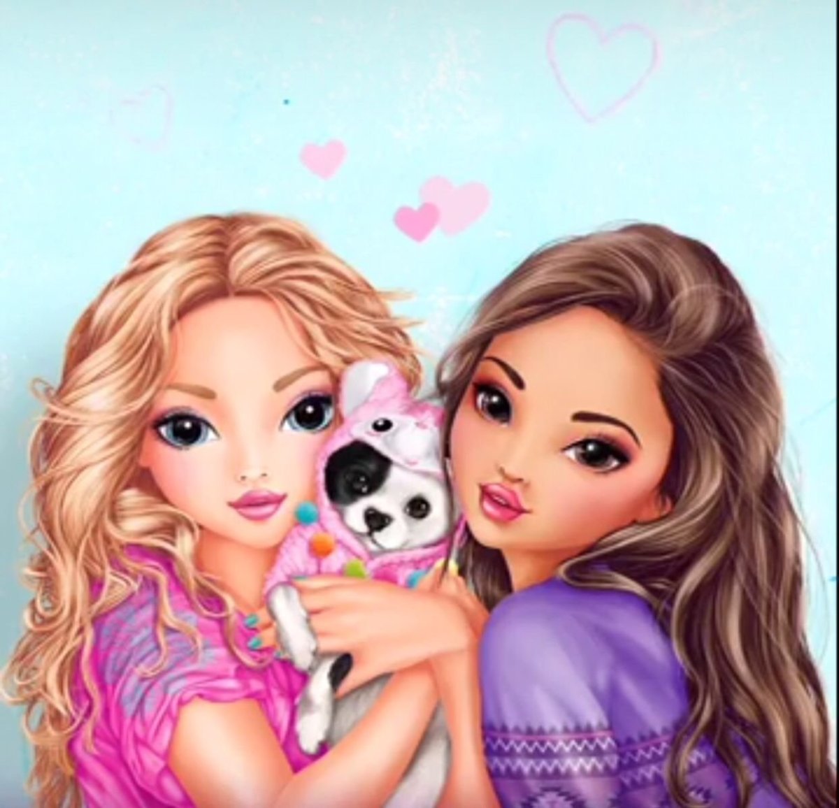 Две крутые девочки