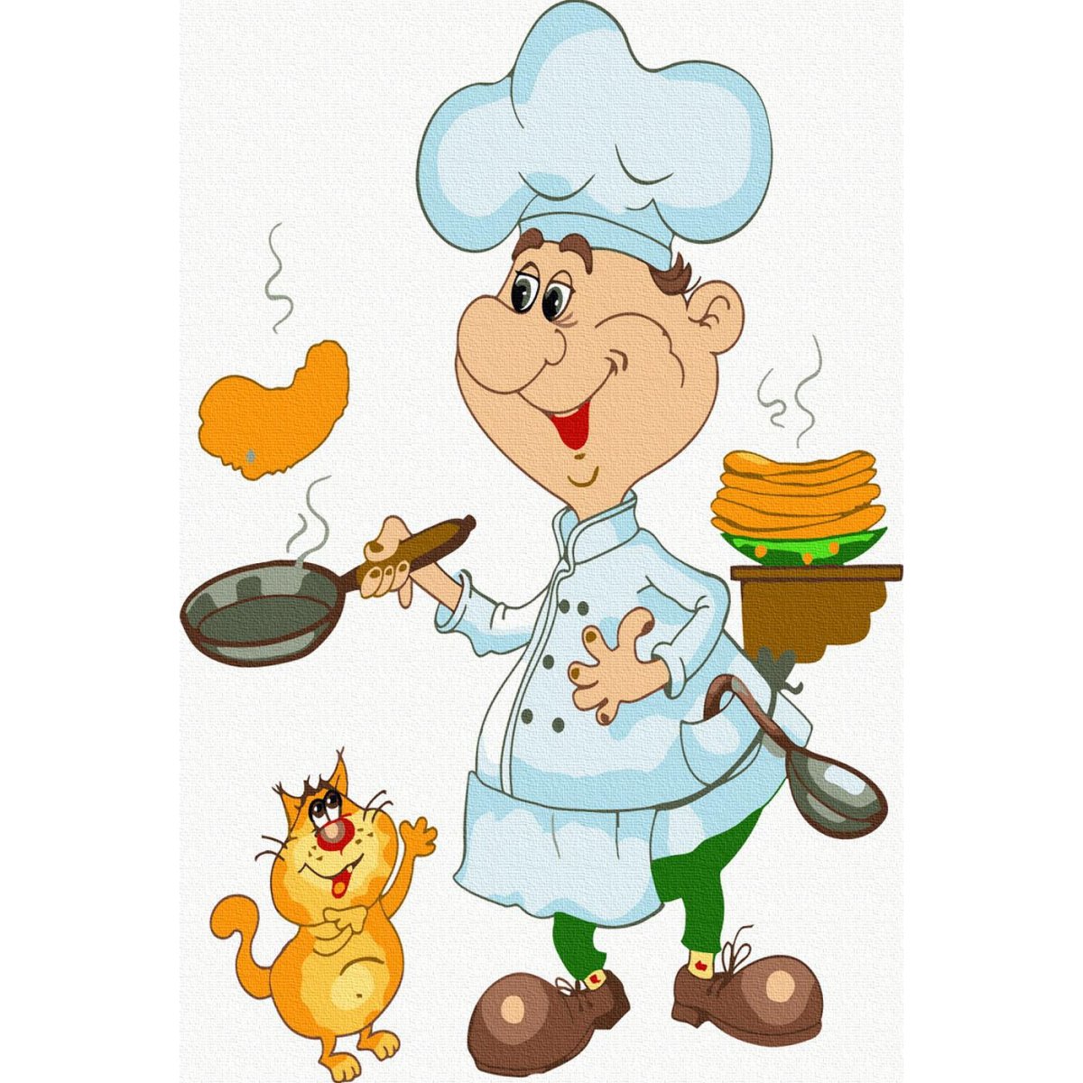 Повар мультяшный