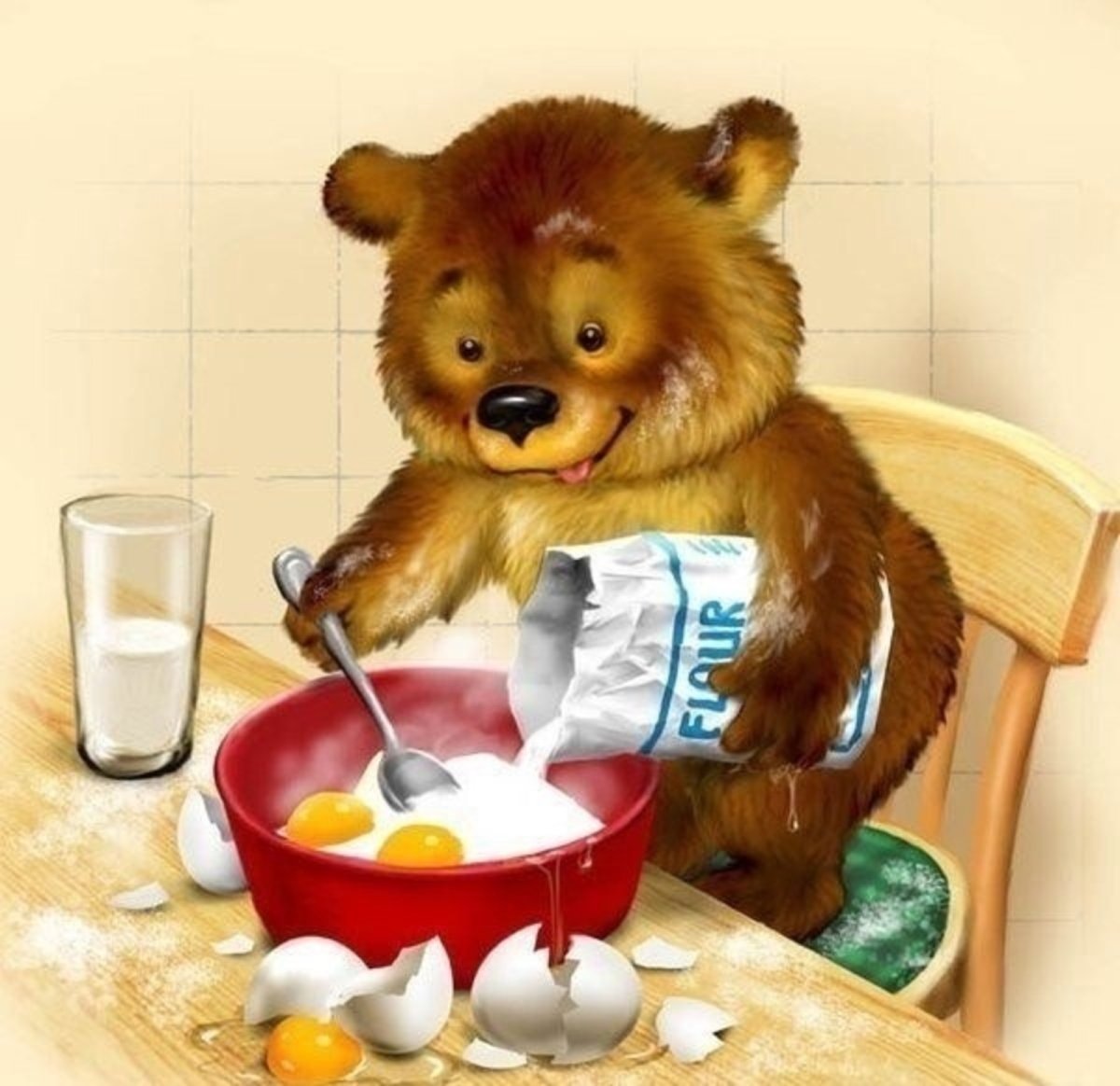 Доброе утро медведь