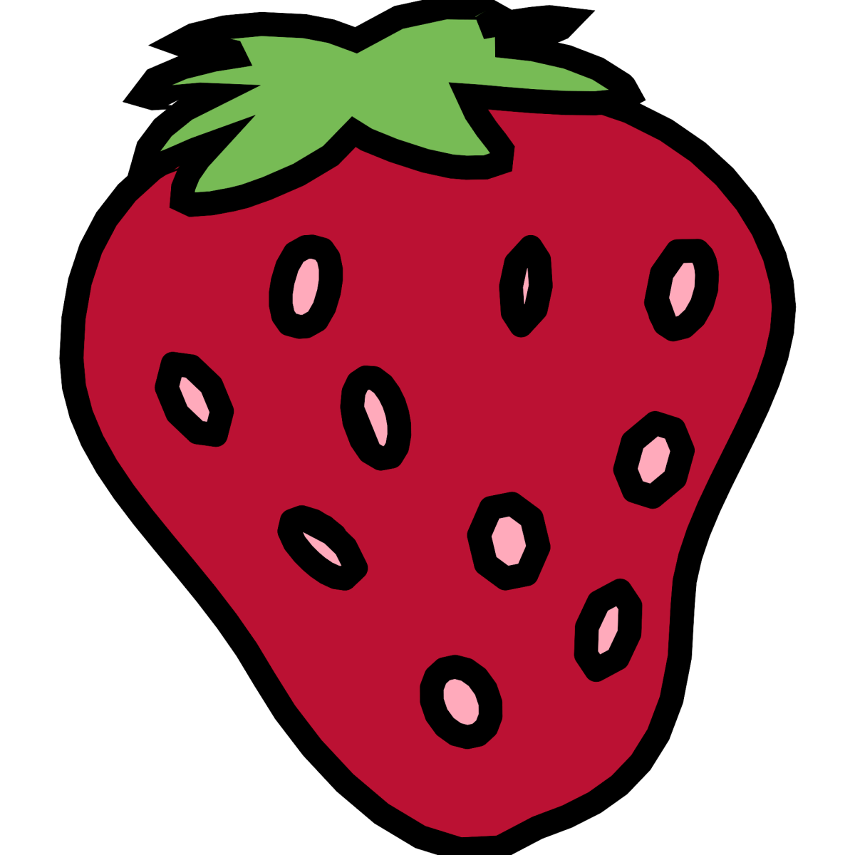 Клубника на веточке