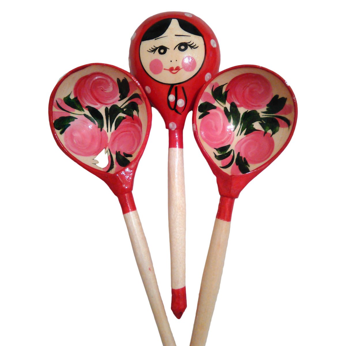 Роспись деревянных ложек