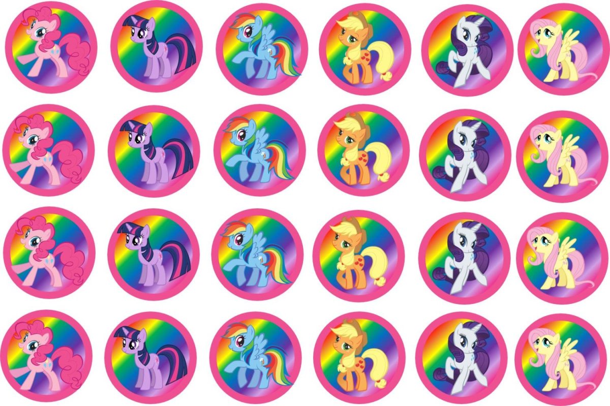 My little Pony для топперов