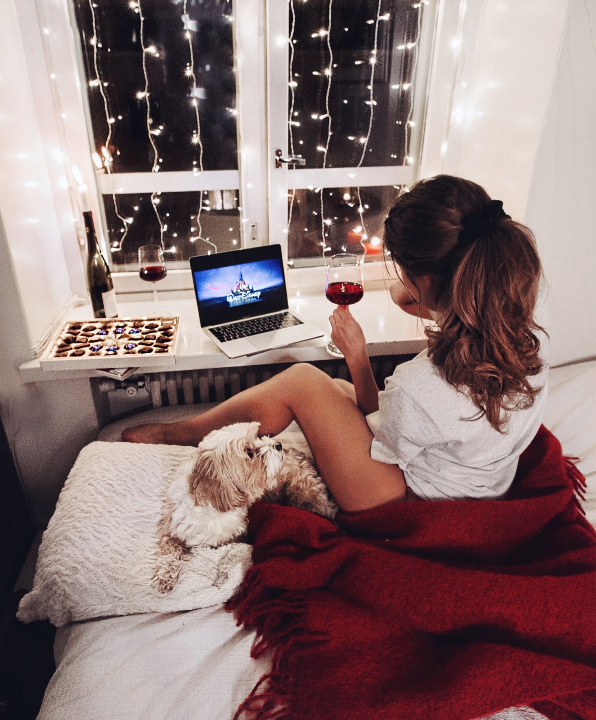 Девочка проснулась