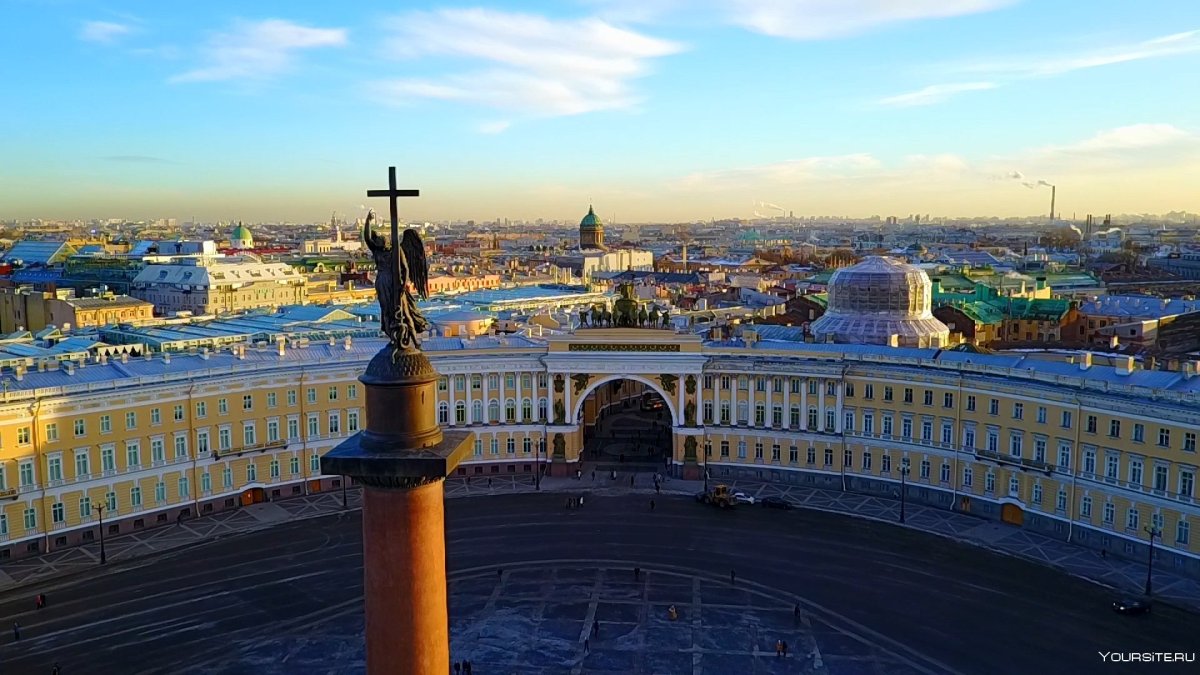 Санкт-Петербург Дворцовая площадь лето