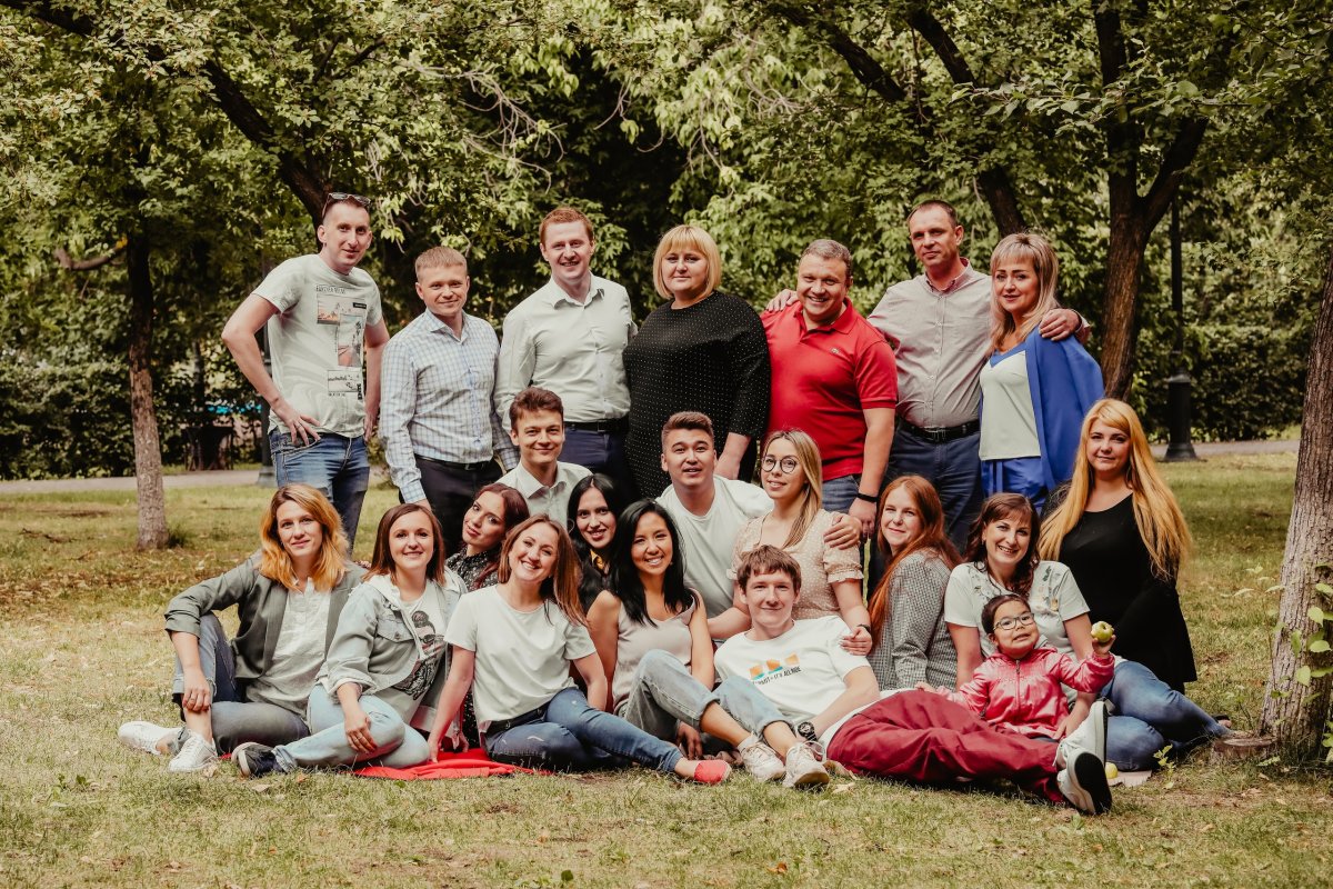 Семья Воробьевых большая и дружная