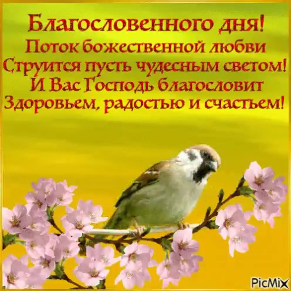 Благословенного воскресенья