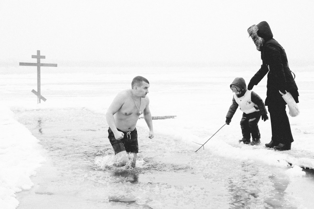 Крещение подростков