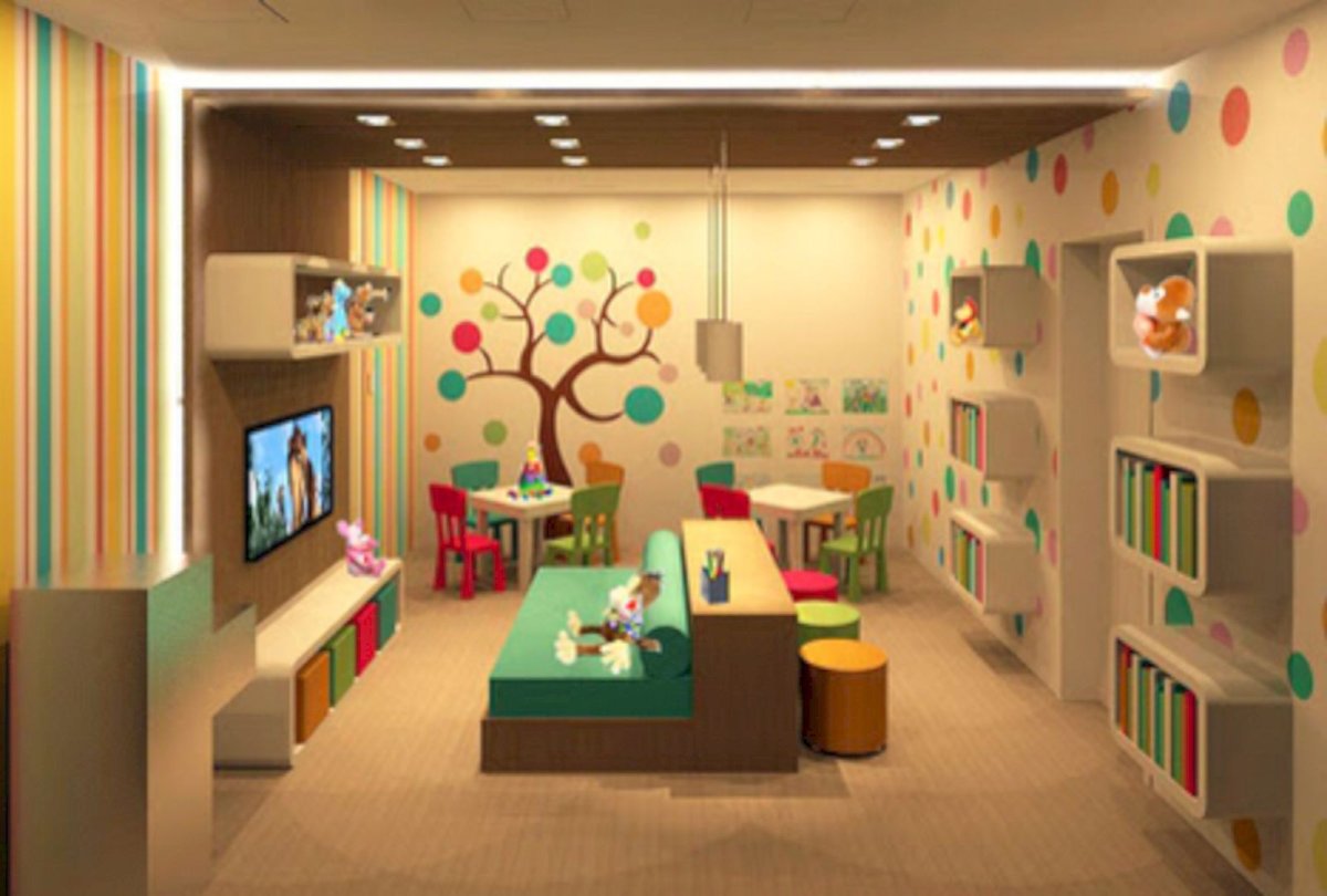 Проект игровой комнаты в детском саду для старшей группы