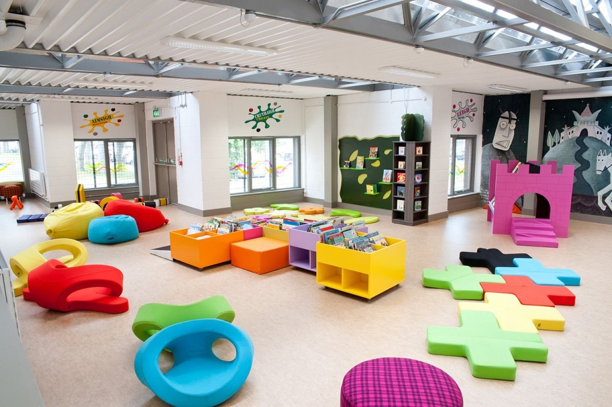 Игровая в библиотеке