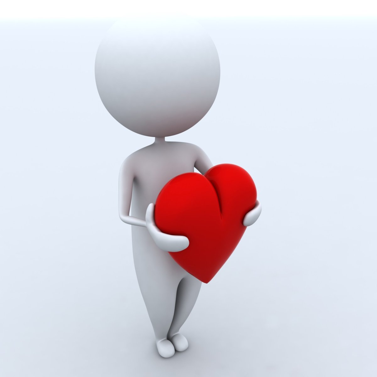 Человечек с сердцем