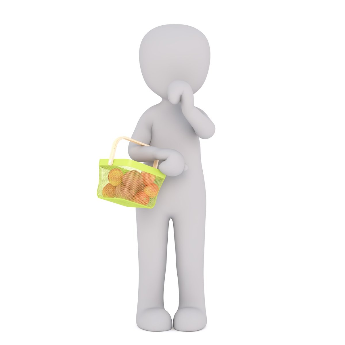 Человечек покупатель