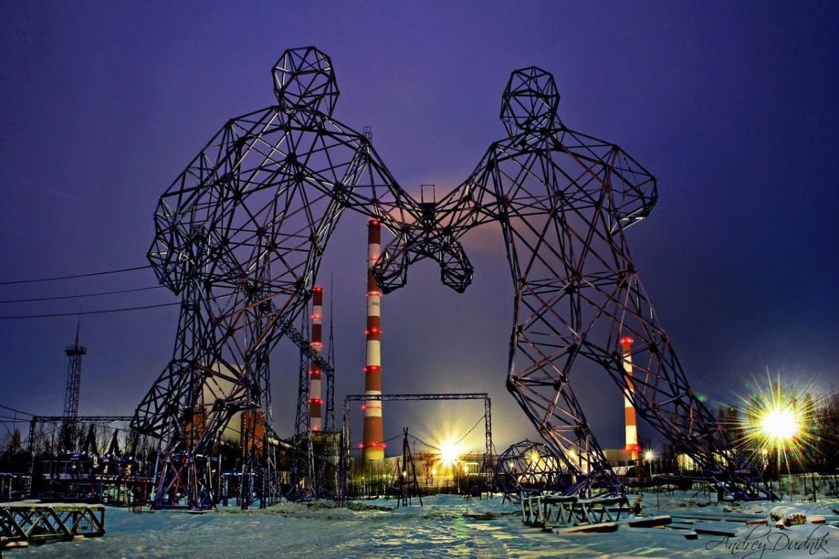 Пермская ГРЭС опоры