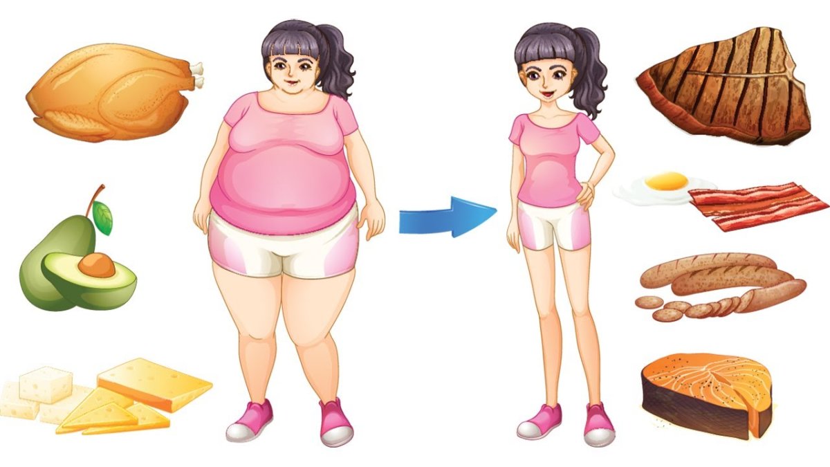 Толстая и худая женщина