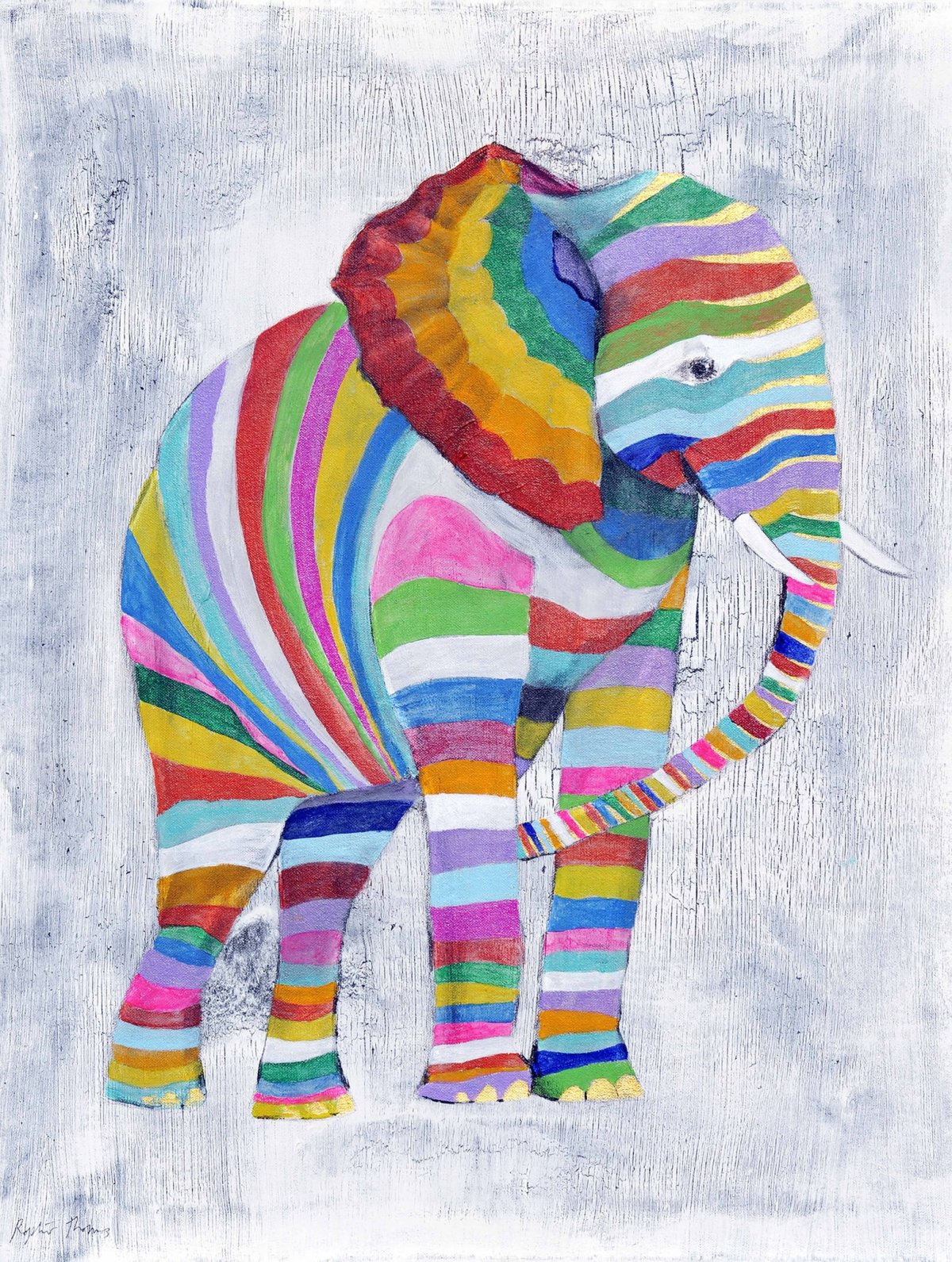 Принты слоники малыши