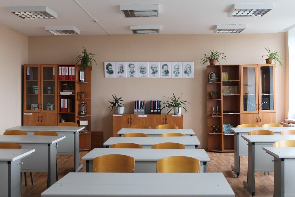 Красивый кабинет в школе