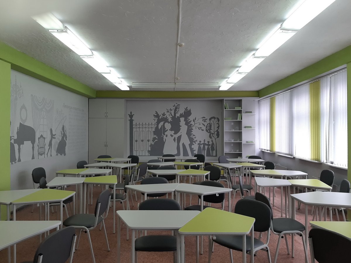 Цвет стен в школьном кабинете