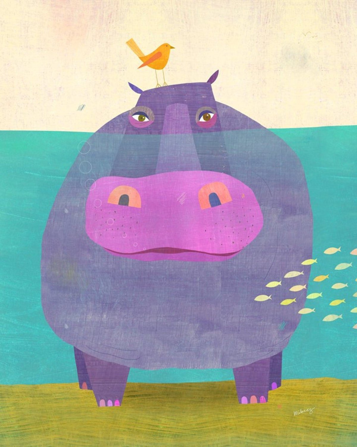 Картина Бегемот