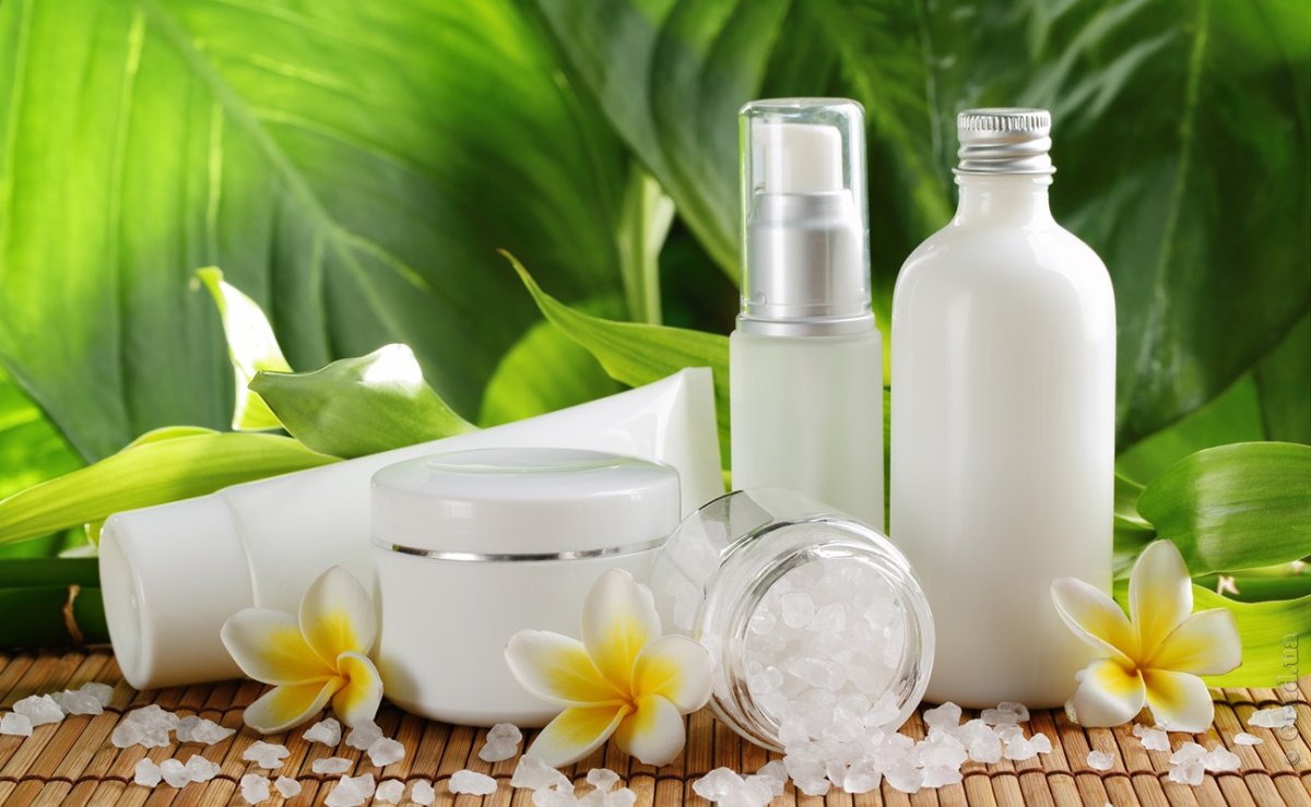 Фон для уходовой косметики