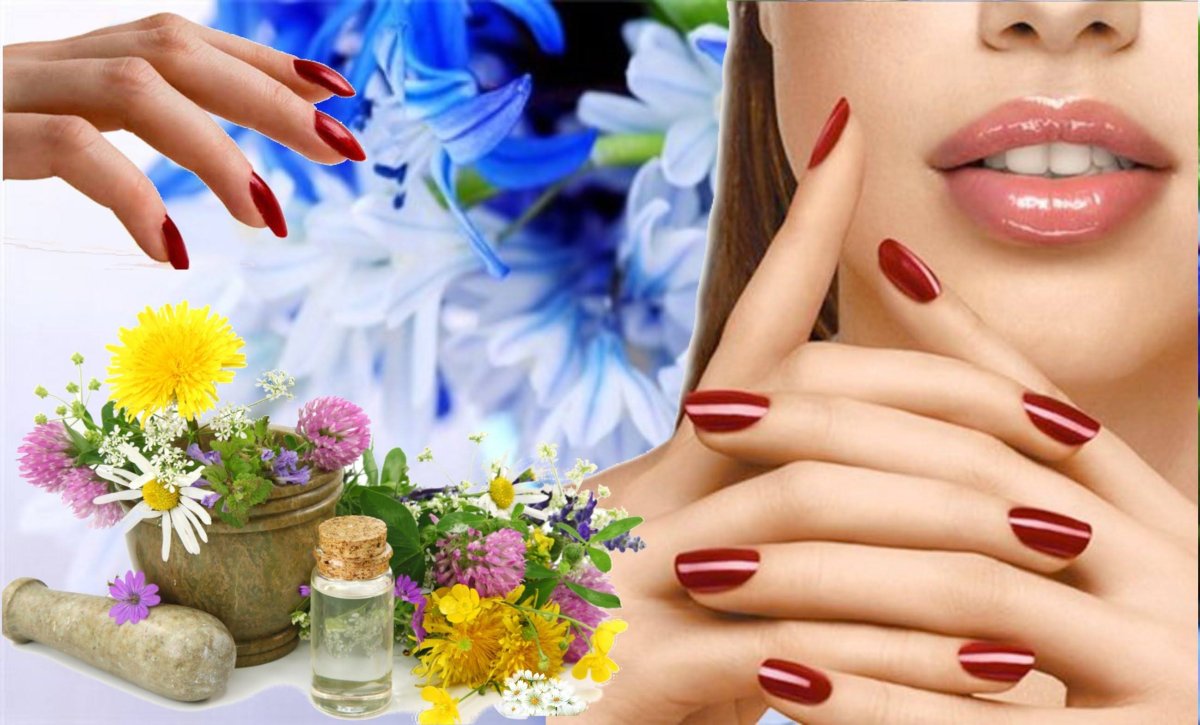 Маникюр реклама