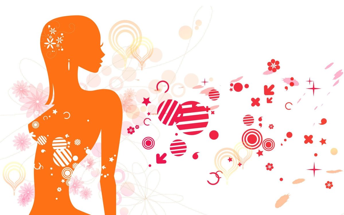 Силуэт женщины