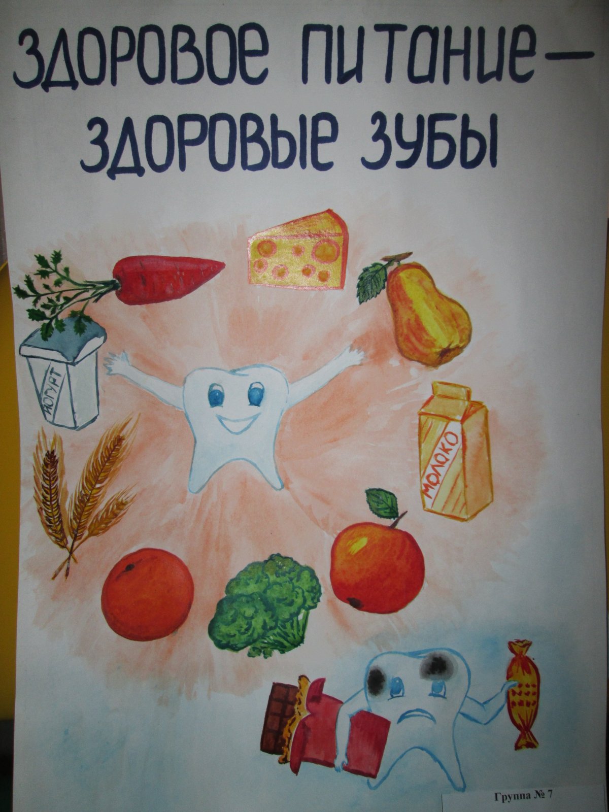 Плакат здоровьепитание