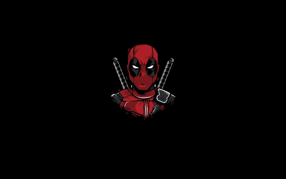 Дэдпул лежит