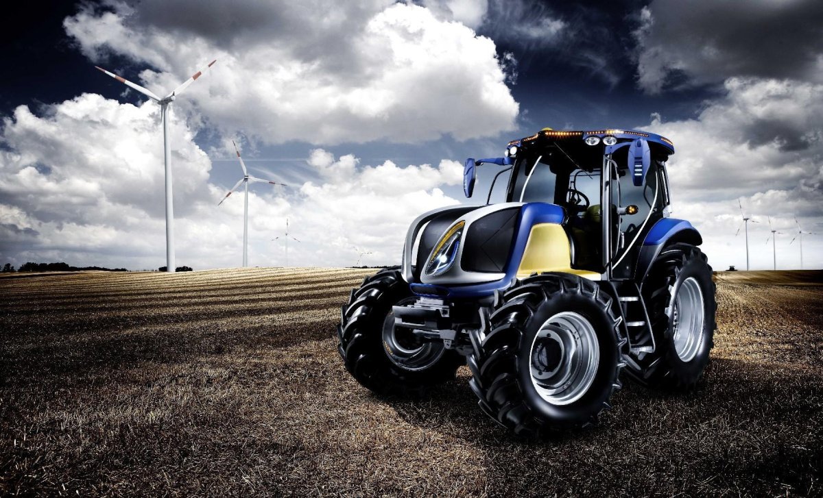 Нью Холланд трактор 9884