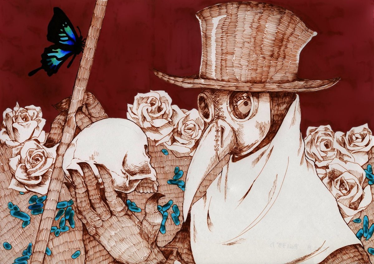 Чумной доктор арт