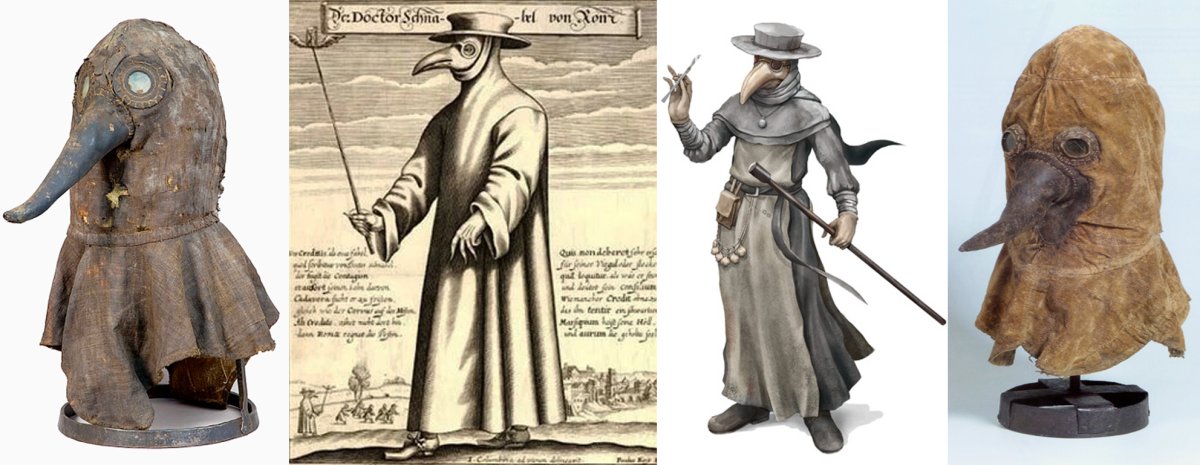 Бубонная чума 1720 костюм