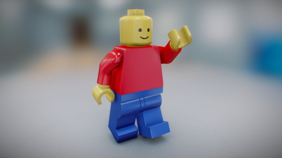 Маленький человечек из лего