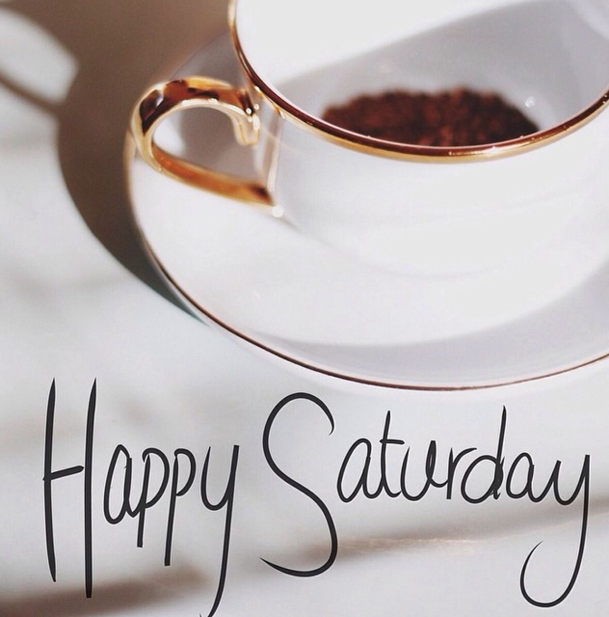 Субботнее утро кофе