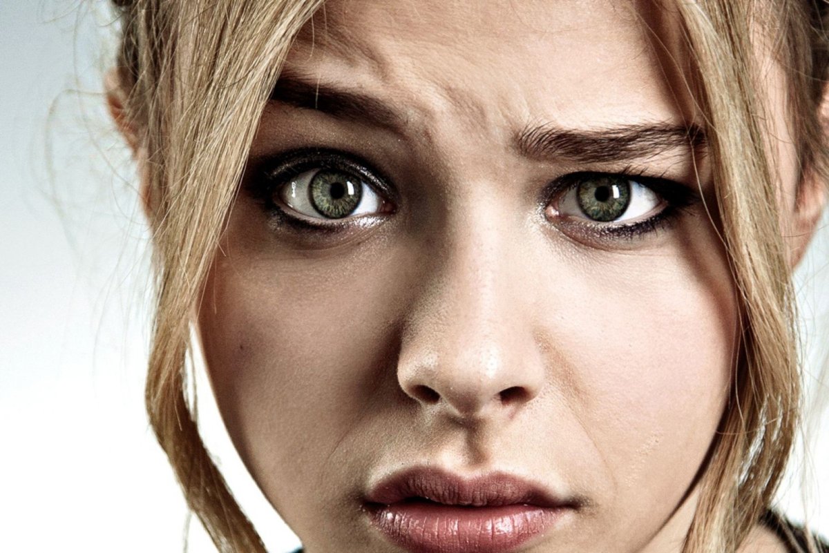 Хлоя Грейс Морец глаза