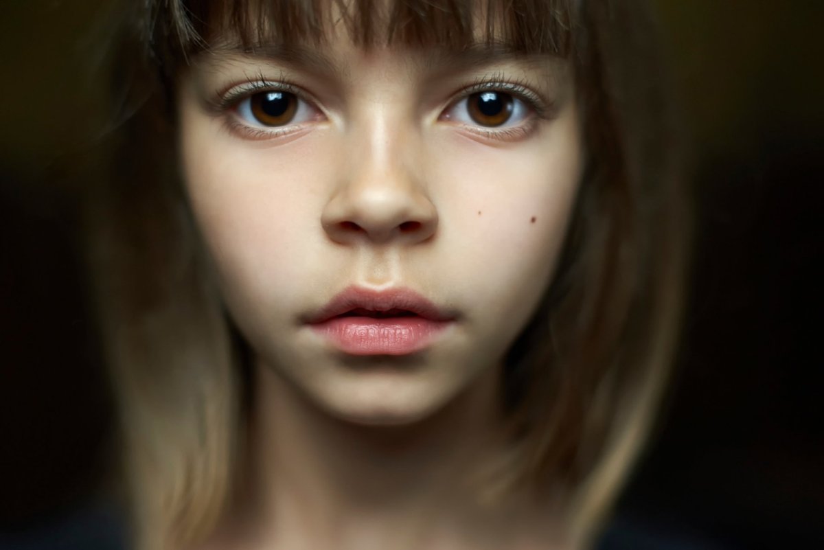 Лицо девочки