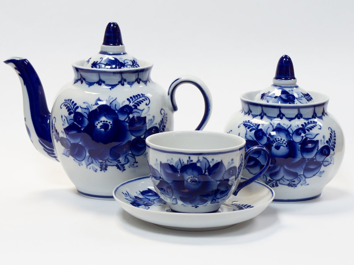 Кувшин Гжель алладин 2,2 л