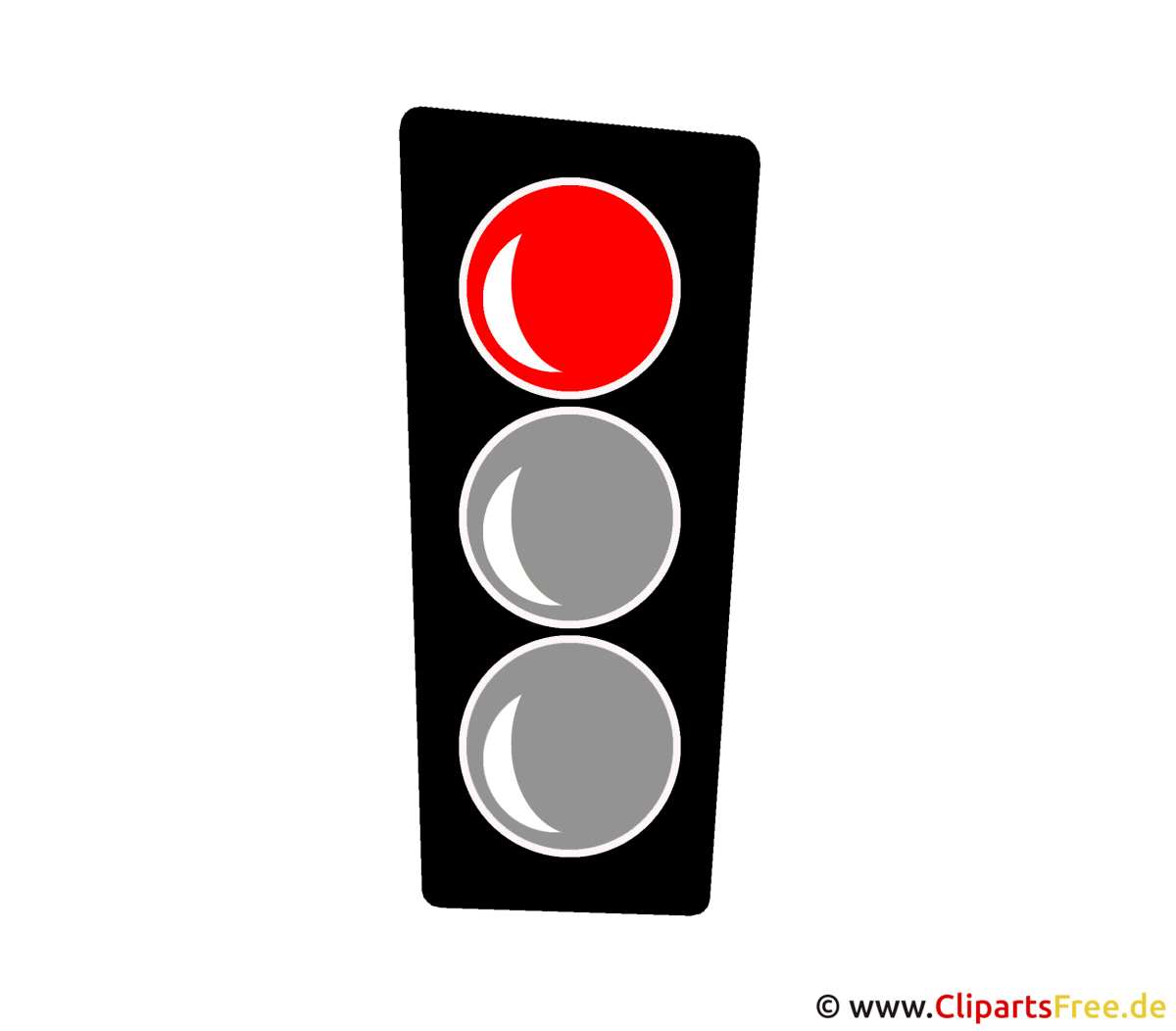 Светофор на прозрачном фоне