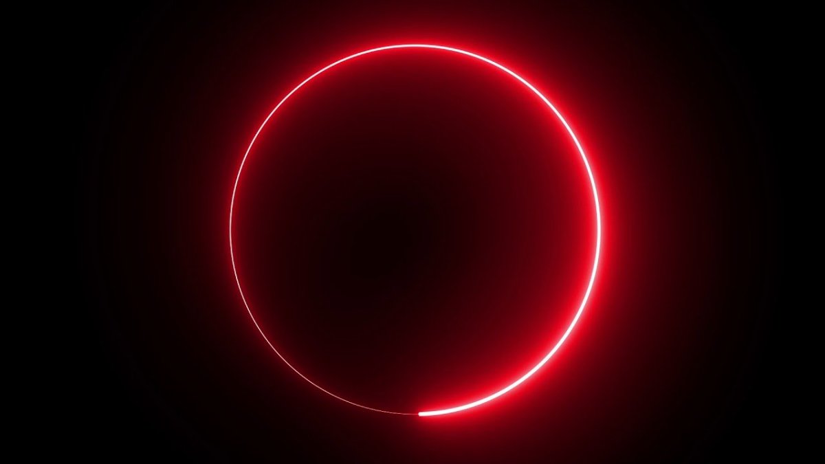 Красный круг на белом фоне