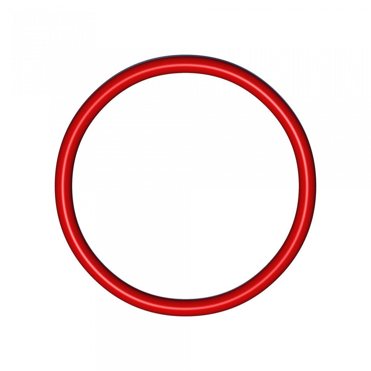 В круге белом