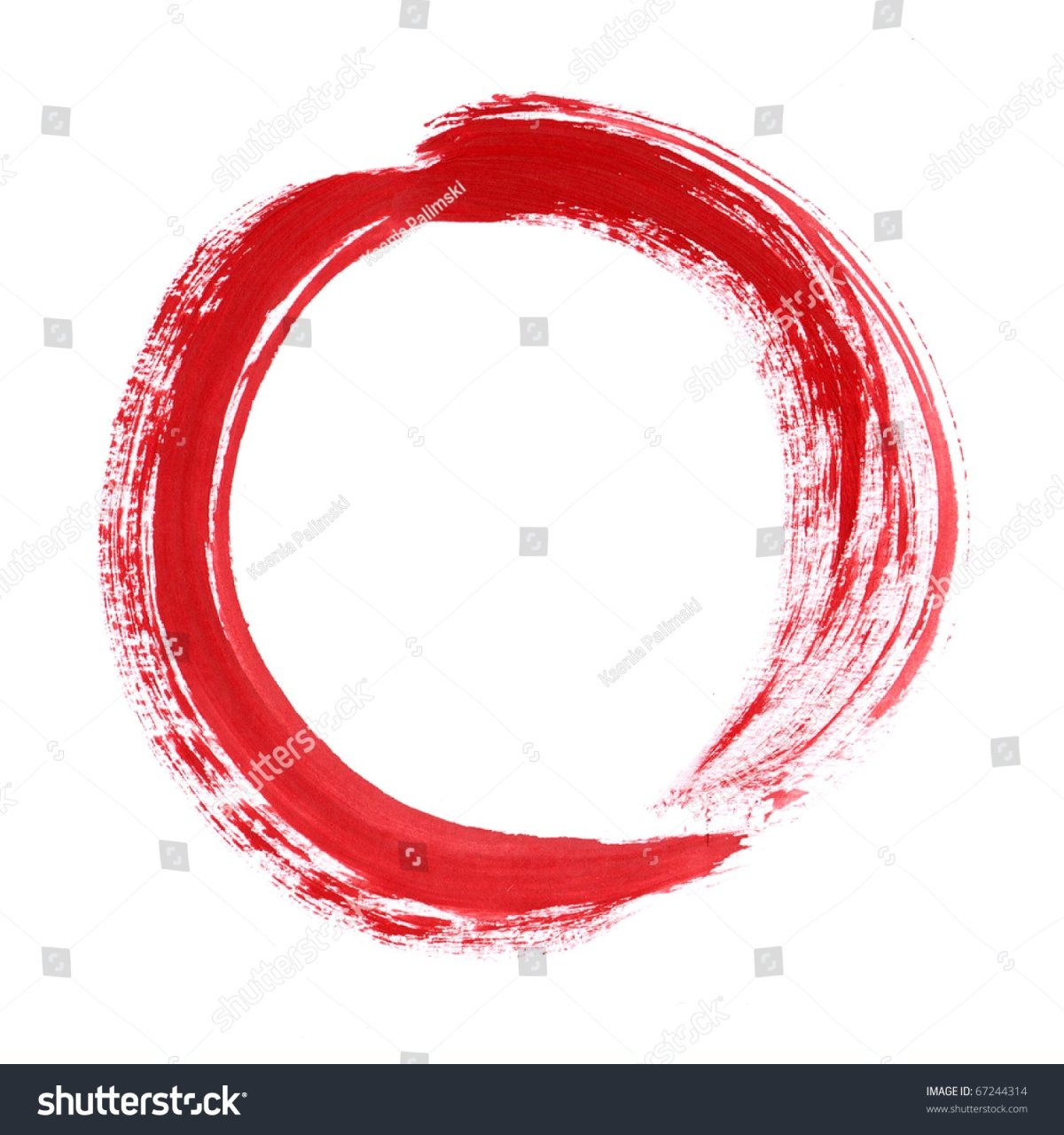 Красный круг